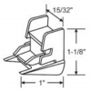 Seasonshield/Alenco Lower Balance Sash Guide 60-501 White 1" x 1 1/8" - Image 2