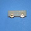 Keller Sliding Window Roller 1 5/8" x 1/2" x 9/16" Brass Wheel 900-11791 - Image 2