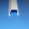 Florida Extruders/ Milestone Vinyl Snap-In Glazing Bead 65-488 White or Bronze 1/2" x 1/2" x 1/2" Wider Version - Image 2