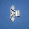Winged Tie Bar Guide 39-514 White 2 1/8" - Image 3