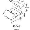 Pan Am / General Aluminum Sash Guide 60-640 Nylon 15/16" x 5/8" - Image 2
