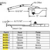 Truth Rear Mount Dyad Casement Operator 36-255 White, Clay or Bronze - Image 2
