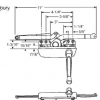 Truth Maxim Narrow Awning Operator 29-240 White or Bronze - Image 2