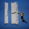 White Patio Door Keyed Handle Kit 900-21409 - Image 4