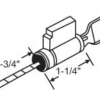 Keyed Cylinder Lock 16-133 - Image 2