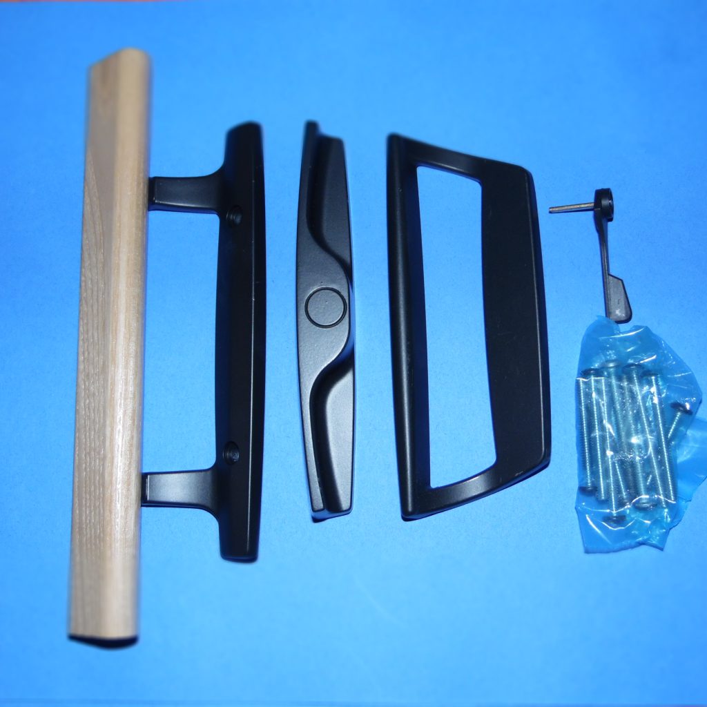 Silverline /Jordan Patio Door Handle Keyed or No keyed 13265 Black or