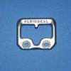 Alwinseal Zinc Die Cast Keeper 50-733K 1 1/2" X 1 1/4" - Image 2
