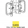 Sash Control Patio Door Handle Kit Keyed or No Key White or Black 13-291K - Image 2