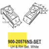 Lawson Sash Cam 900-20576NS 1 7/16" White - Image 2