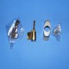 PGT 2 1/2" x 11/16" Silver Lock Housing With Key 16-617SV - Image 2