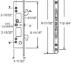 Roto Mortise Lock 2 Point Patio Door Lock 16-460 - Image 2
