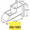 Sash Guide 900-13061 Black 1 7/16" - Image 2
