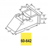 Sash Guide 60-642 White 1 3/4" White - Image 2