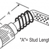 Awning and Jalousie 33-105 Panel Screw A Dimension 7/8" - Image 2