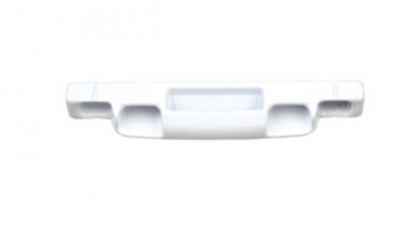 Roto Flip Lock Keeper 50-1327 White Surface Mount