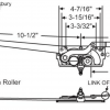 Truth Entrygard Dual Arm Casement Operator 36-183 Hinged Arm 2 7/8" - Image 2
