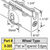 Capitol Patio Door Roller 9-305 Concave or Flat Roller - Image 2
