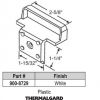 Thermalgard White 2 5/8" Plastic lift Handle 900-8729 - Image 2