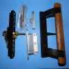 Wood Patio Door Handle Keyed With Mortise Lock and Keeper 900-13999 - Image 2