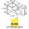 Mannix Sash Guide Set 60-666 Black - Image 2