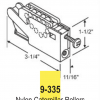 Great Lakes Caterpillar 9-335 Patio Door Nylon Roller 3 1/4" x 1 1/2" - Image 4