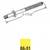 Malta Torx Head Pivot Pin 86-51 - Image 2
