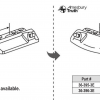 Truth Split Ellipse Style Arm Operator 36-395-3 White - Image 3