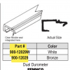 Pennco Dual Durometer 900-12029 White Glazing Bead - Image 2