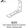 Roto Sash Adapter Bracket for Casement Windows 39-575 Stainless Steel - Image 2