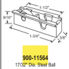 Traco TR6000 Roller and Housing 900-11564 White 30-0042 - Image 3