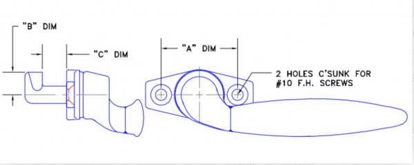 Commercial Project In 156-003 Cam Handle