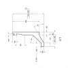 Traco SS-660 Glazing bead 84" Clear Anodized - Image 2