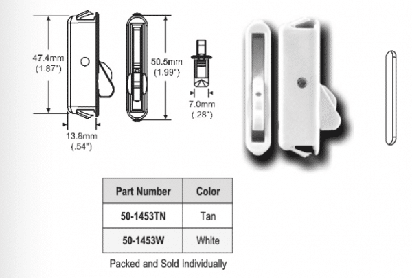WOCD Mini Angel Window Limit Device 50-1453