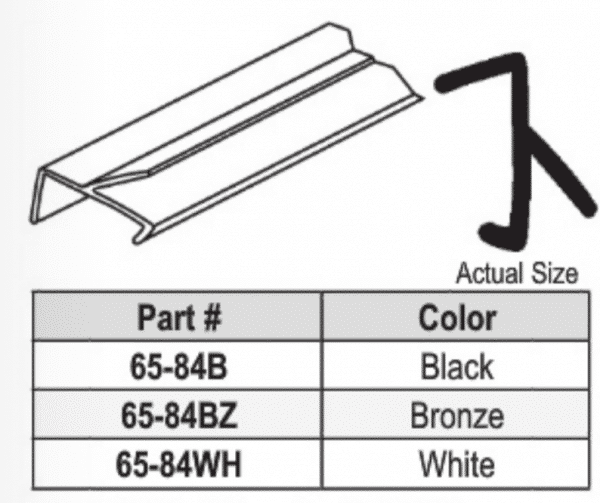 Alcan / VE Anderson Glazing Bead White 65-84