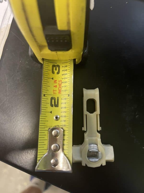 Long Neck T-Shoe 62-50102 Closed Cam  1 1/4" Wide X 2 1/4" Long X 1/2" Deep