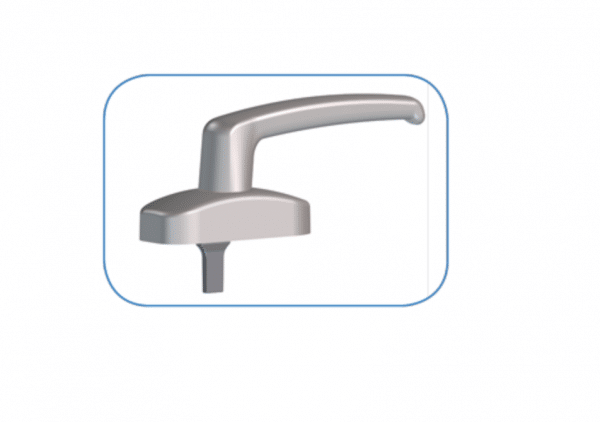 4" Euro Handle