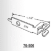 Non-tilt Bracket 76-506 One Hole 1 1/2" - Image 2