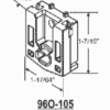 Back Locking Brake Shoe for Constant Force BU Balances 96O-105 - Image 2